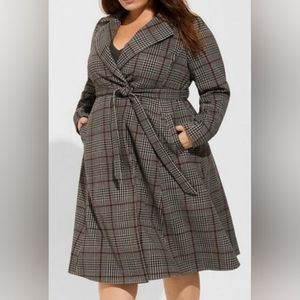 Torrid Tie Front Coat